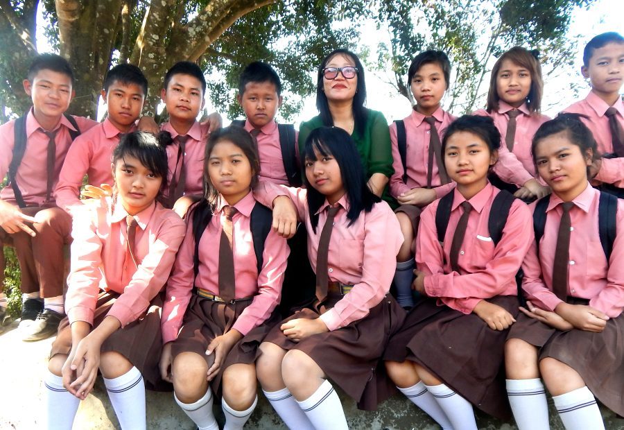 Indian school students (representative)