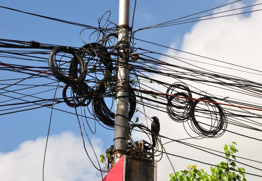 Power lines (representative image)