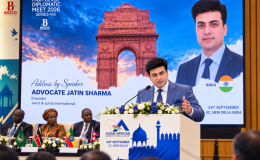 Advocate Jatin Sharma Calls for ‘Justice Corridors’ to Strengthen Cross-Border Trade at High Level Diplomatic Meet 2026