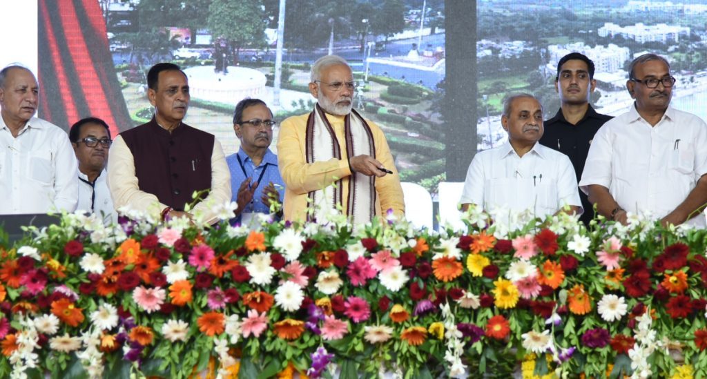 Modi dedicates Rs 35,000 crore Vadodara projects in single-day visit