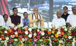 Modi dedicates Rs 35,000 crore Vadodara projects in single-day visit